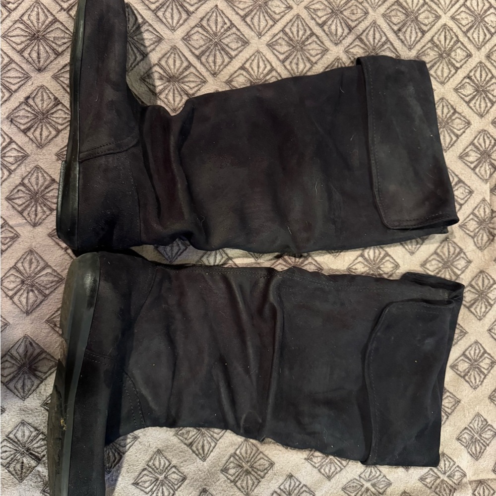 Nine West Black Suede Boots